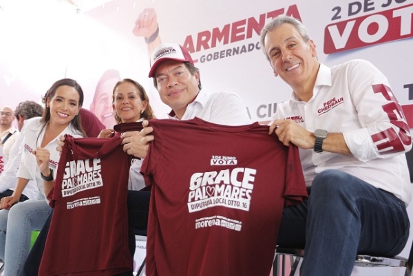 Con el respaldo de Armenta y Mario Delgado, Morena arrasará en Puebla: Grace Palomares