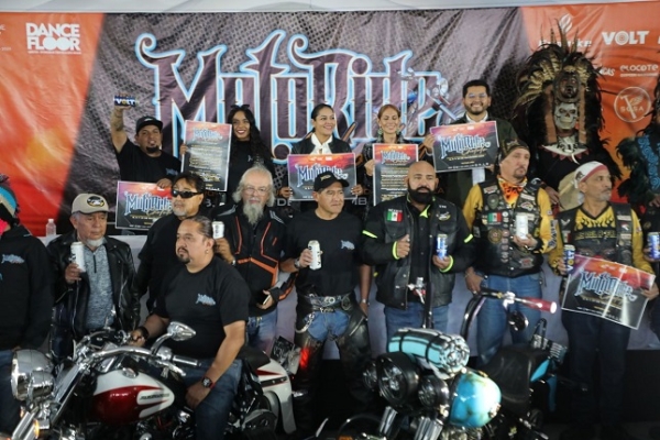 Presenta Lupita Cuautle 3a. edición del Motoride en San Andrés Cholula