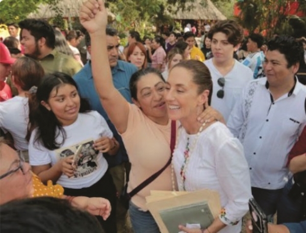 ’’Tienen en sus manos el presente y el futuro del país’’: Sheinbaum a jóvenes en Campeche