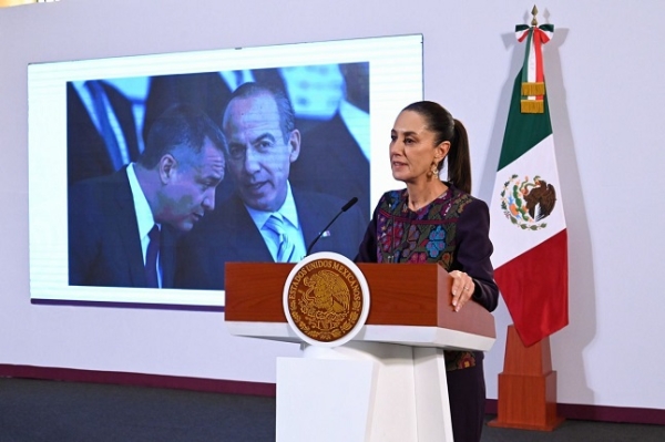 Llama Claudia Sheinbaum a no olvidar daños que ocasionó la guerra contra el narcotráfico de Felipe Calderón y García Luna