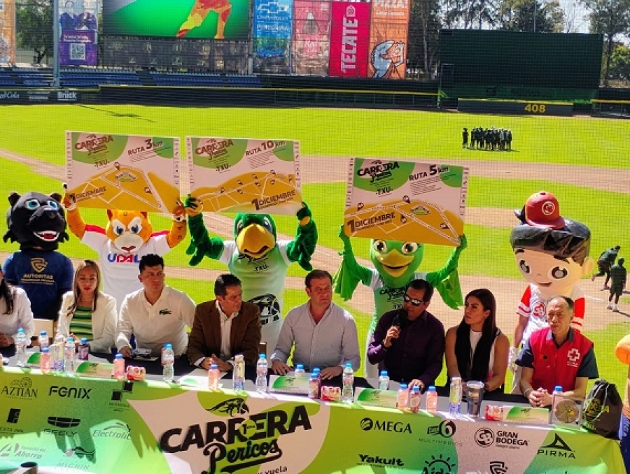 Presentan la carrera Pericos de Puebla &quot;Camina, corre y vuela este invierno&quot;