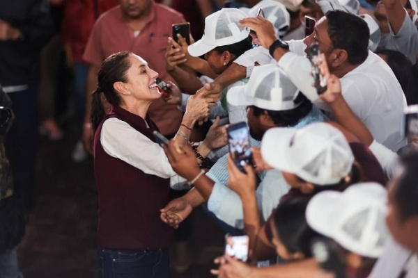 ’’Vamos a construir la mayor alianza que jamás se haya construido’’: Claudia Sheinbaum va por la construcción del segundo piso de la 4T en unidad con el pueblo de Palenque, Chiapas