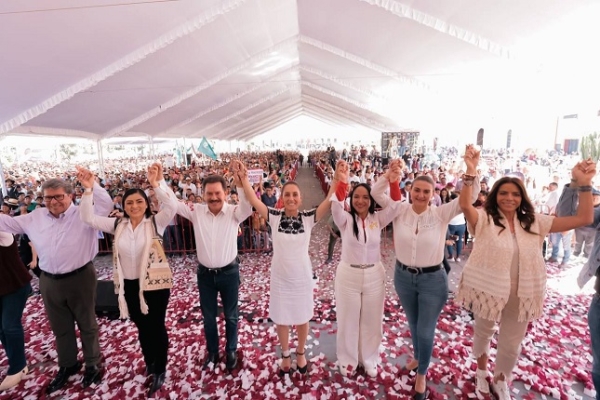 Claudia Sheinbaum apuesta por el fortalecimiento del tren de pasajeros y la ampliación de las carreteras