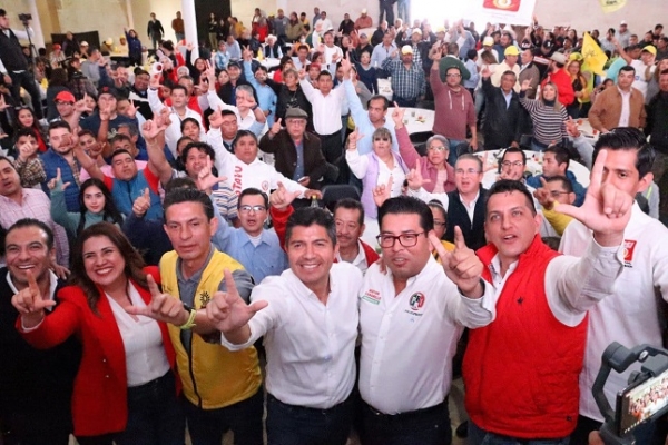 Celebra Rivera recepción ciudadana en Chignahuapan