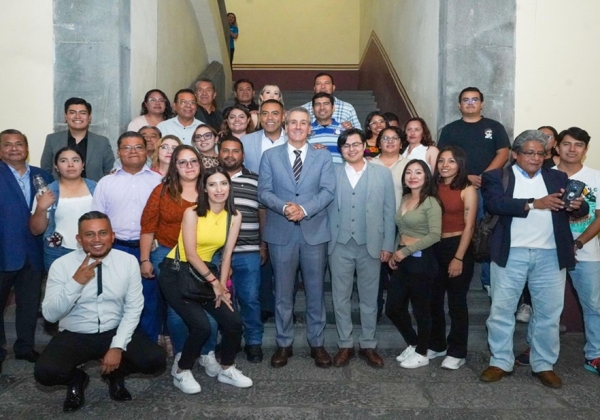 Pepe Chedraui se presentó con éxito ante el Consejo Universitario de la BUAP