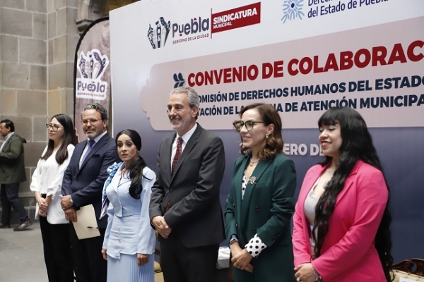 Gobierno de la Ciudad firma convenio con la CDH y anuncia apertura de Oficina de Atención Municipal a Víctimas