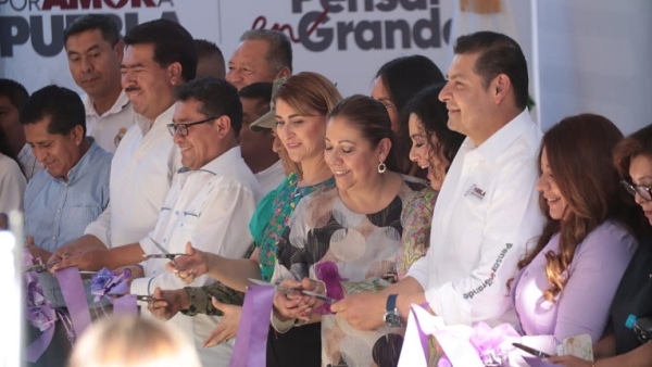 Recuperar tejido social, una meta, señala Laura Artemisa García en inauguración de Casa Violeta