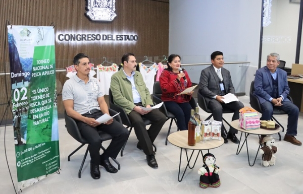 Torneo Nacional de Pesca en Apulco, anuncian en Congreso