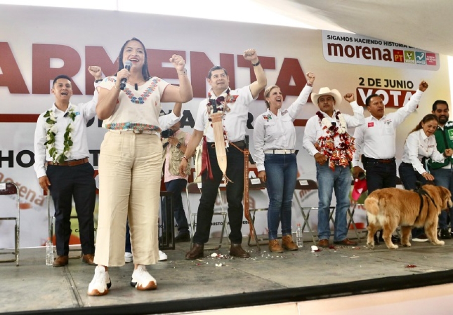 Es momento de que llegue la 4T y la justicia social a Cuetzalan: Liz Sánchez