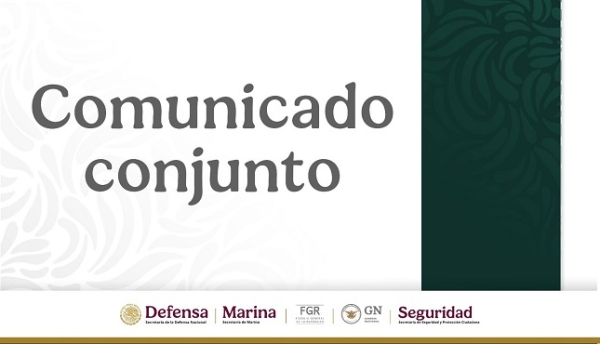 El Gabinete de Seguridad del Gobierno de México informa acciones relevantes del 8 y 9 de enero de 2025