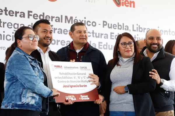 Armenta: Progreso para municipios con obra comunitaria