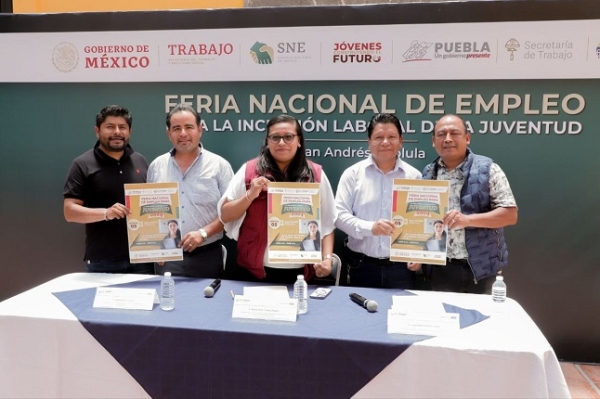 Presentan Feria Nacional de Empleo para la inclusión laboral de la juventud