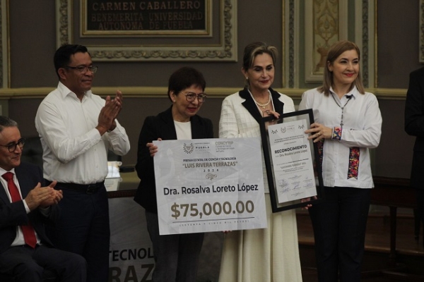 Entrega Congreso Presea Estatal de Ciencia y Tecnología &quot;Luis Rivera Terrazas&quot; 2024