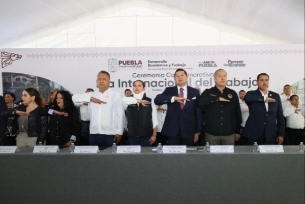 En Puebla se respetan los derechos laborales y se impulsa la prosperidad compartida