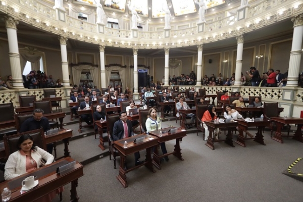 Esta es la integración de los Grupos Legislativos en el Congreso del Estado