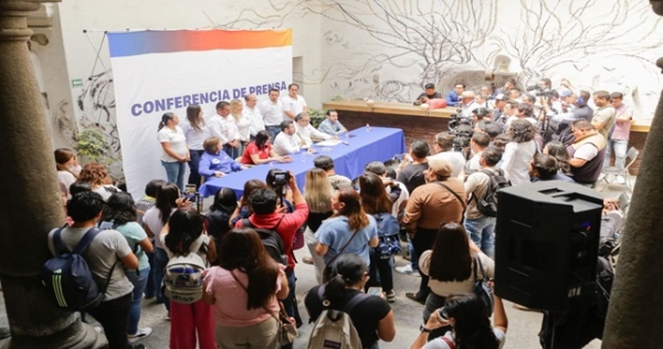 Tras robo de boletas, integrantes de mejor para Puebla exigen garantías para el proceso electoral