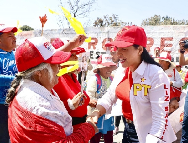 Liz Sánchez y la Familia Petista fortalecen el Segundo Piso de la 4T