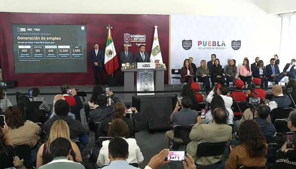 Gobierno estatal atrae inversiones por 8 mil mdp con Polo de Desarrollo en Huejotzingo