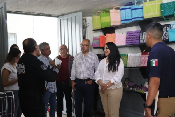 Tonantzin Fernández y autoridades estatales supervisan el Centro Regional Penitenciario de San Pedro Cholula