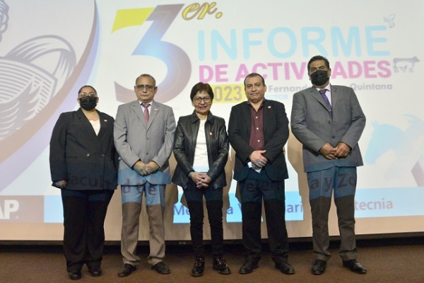 Reconoce Rectora la consolidación de la Facultad de Medicina Veterinaria y Zootecnia