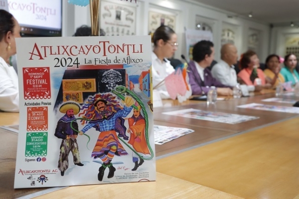 Promueve Congreso del Estado riqueza cultural con Atlixcayotontli