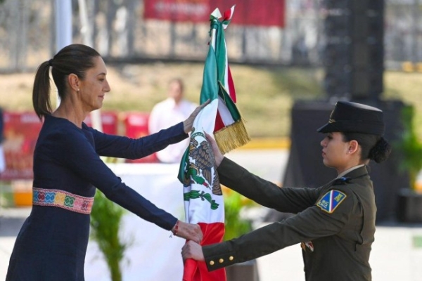 “Siempre estaremos dispuestos a dar nuestra vida por amor a nuestra historia”: Claudia Sheinbaum