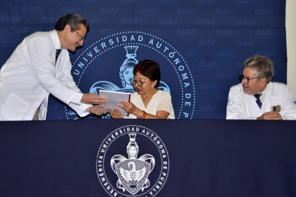 Facultad de Medicina de la BUAP, referente en la formación de profesionales de la salud: Rectora Lilia Cedillo Ramírez