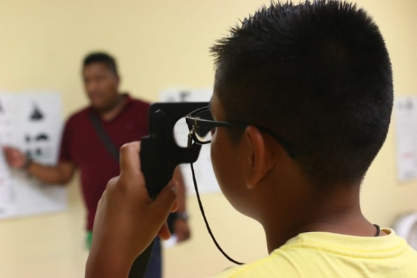 Realiza Voluntariado del Congreso Jornada de Salud Visual en Coxcatlán