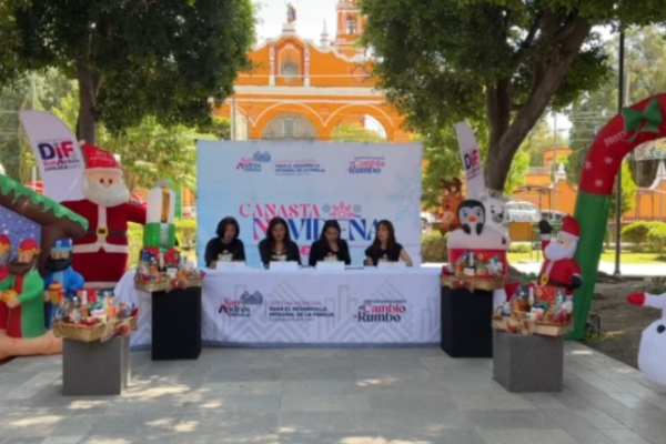 Distrbuirá San Andrés Cholula 4 mil 500 despensas con el programa Canasta Navideña