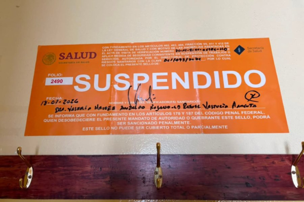 Garantiza DPRIS servicios médicos seguros con suspensión de clínica
