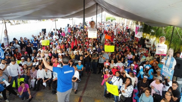 Fuerza violeta, mujeres policías protegiendo mujeres: Mario Riestra