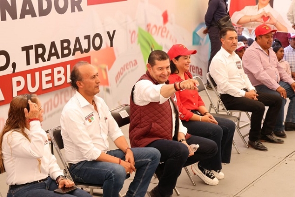 6 mil comunidades del llamado Triángulo Verde tendrán obra comunitaria: Armenta