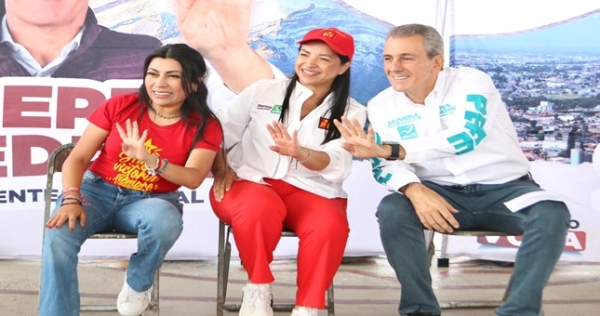 Trabajará Liz Sánchez con Claudia Sheinbaum para aumentar programas sociales en Puebla