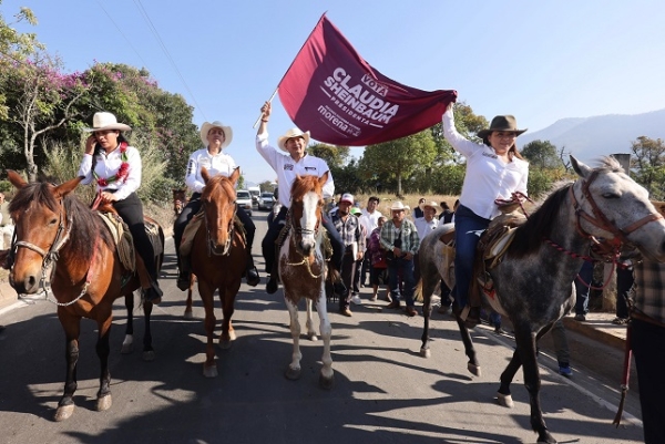 El programa de obra participativa será administrado por el pueblo: Armenta