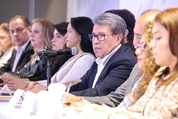 En consenso con el pueblo y legisladores federales de Puebla, la Reforma Judicial, refrenda Monreal