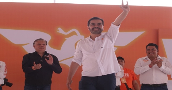 Fernando Morales y Jorge Máynez cierran campaña en San Martín Texmelucan con 20 mil poblanos