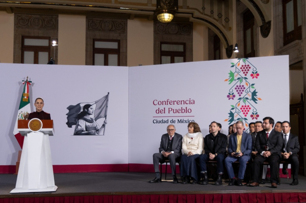 Claudia Sheinbaum destaca nivel más bajo en 13 años de la percepción de inseguridad