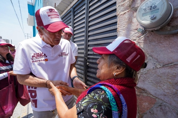 Llegarán los servicios municipales a toda la capital poblana, garantizó Pepe Chedraui