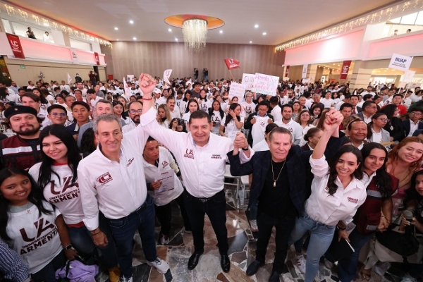 La fuerza universitaria con Armenta y Chedraui