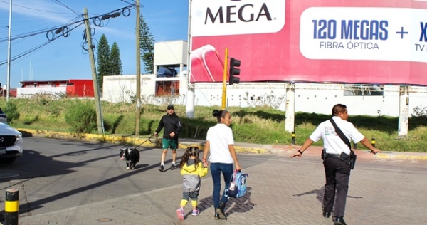 Se pausa cambio de sentido de la 14 Oriente en San Andrés Cholula