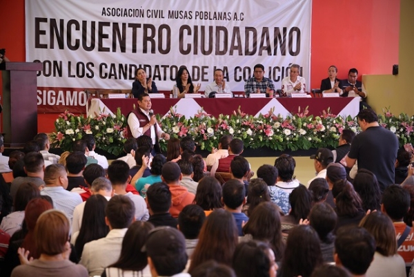 Mando único policial, bien pagado y mejor preparado refrenda Armenta en beneficio de las familias poblanas